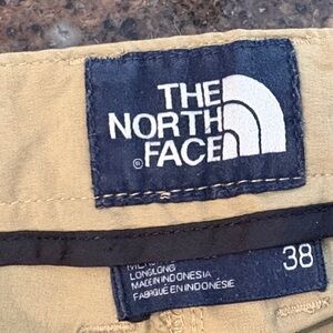 The North Face Beige and Black Shorts